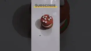 Super clay burger| #clay video #clay craft #light clay