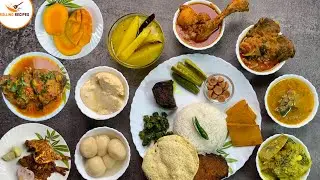 জামাই ষষ্ঠী স্পেশাল থালি | Jamai Sasthi special Thali 2021 | Bengali Veg - Non Veg Thali