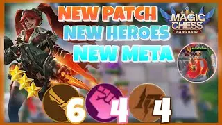 LAYLA JOIN THE BOARD! 6GUNNER+WRESTLER+LOS PECADOS GAMEPLAY | MAGIC CHESS BEST SYNERGY