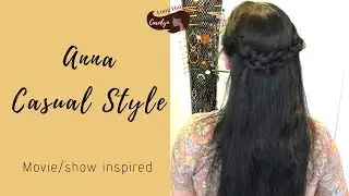 Anna’s Casual Hairstyle (frozen)