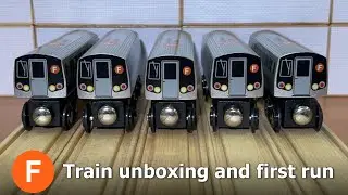 Munipals MTA R160 F Train Unboxing & First Run!