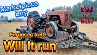 Will It RUN? Ferguson TO30 found on marketplace.  Deal or bust?