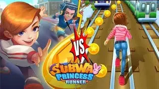 Subway Princess Runner 🚆 Crazy Speed Gameplay #viral #gaming #subwayprincessrunner #mobilegame 