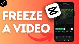 How to freeze a video in CapCut?