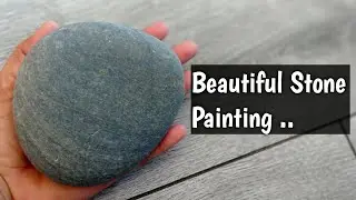Stone painting ideas easy|Buddha Stone painting|Rock painting|Painting stones|Peaceful Passions