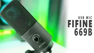 Amazing Low-cost USB Microphone! FIFINE K669 Review and Test