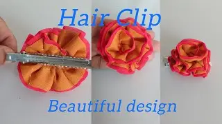 Hair Clip Fabric Kaise Banata Hai 