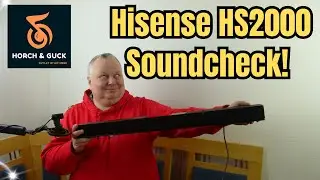 Hisense HS2000 &ndash; Soundbar im Test &ndash; 240W Power mit integriertem Subwoofer im Soundcheck!