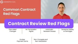 Understanding Contract Review Red Flags [Do NOT miss these red flags]