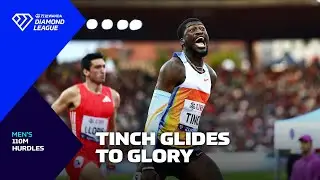 Cordell Tinch GLIDES to first 110m hurdles title at Zurich Final &ndash; Wanda Diamond League 2025