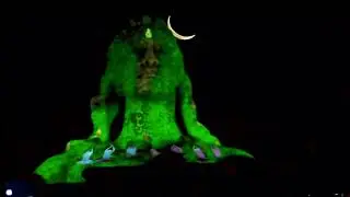 Adi yogi Night show#/snek entry/#/Short#status Video/Uttam creation@