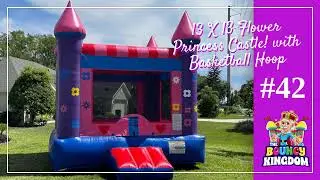 Flowe Princes Bounce House rental in Plano Texas