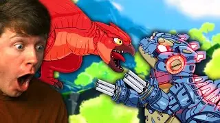 BABY RODAN vs BABY MECHAGODZILLA the FIGHT