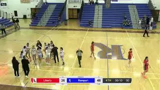 Rampart High School Varsity Girls Basketball vs Liberty Multicamera Broadcast