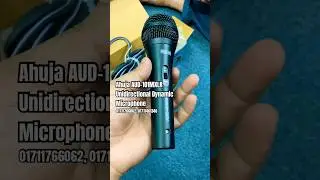 Ahuja AUD-101MXLR Unidirectional Dynamic Microphone available at trtrimatrik #ahujamicrophone