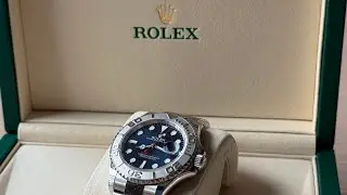Unboxing the Rolex Yacht Master 126622 (blue dial)- and my first new Rolex