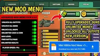 Mini Militia Hack Unlimited Money And Upgraded Guns With Unlocked All Outfits For And Download Link