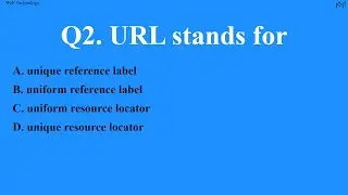 Web Technology Quiz