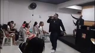 Levita Marcelo na ADEMPE em S&atilde;o Pedro da aldeia noite de avivamento 
