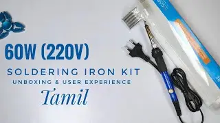 60W 220V Soldering Iron (MCare Spare parts)...Tamil...// Few Tech Tamil