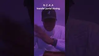 College football, it's life and then, The transfer portal.