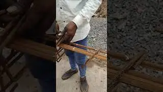 Full process of building a column | કોલમ બાંધવાની ફુલ પ્રોસેસ | how to tie rebar #tie #home