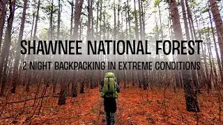 Shawnee National Forest Backpacking in Extreme Conditions