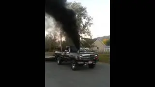 1st gen Cummins epic burnout