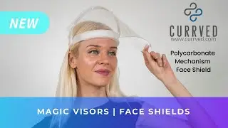 Polycarbonate Mechanism Face Shield by Currved