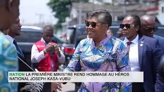La Premi&egrave;re Ministre rend hommage au h&eacute;ros national Joseph Kasa- Vubu