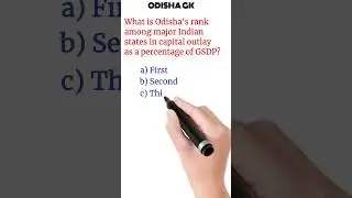 Odishagk/odishacurrentaffirs/odisha budget/odishaeconomy#youtubeshorts /#ossc #gk #ssc #osssc #oprb