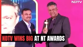 NDTV Bags Best TV News Reporter, Best Talk Show, Best Sports Special Awards At NT Awards