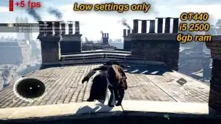 Assassin's Creed Syndicate Nvidia Gt 440 Benchmark Gameplay Low End GPU