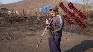 70 метров. Насколько сложно попасть с Пневматики?.H&N Baracuda hunter. 
