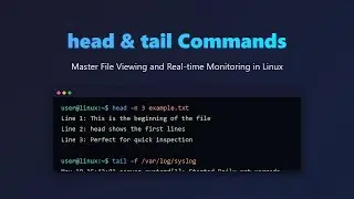 Master the head and tail Commands in Linux: View File Start & End!
