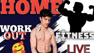 💪 Abs & Shoulder Workout LIVE at Home | No Gym 🔥 #workout #motivation #bicep #live #shorts #livefeed