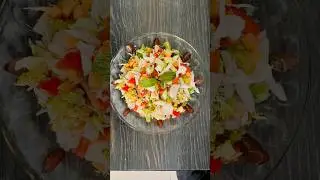 1-Minute Protein Salad Recipe | Healthy Salad for Weight Loss | How to make healthy salad recipe