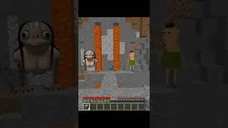 Minecraft Saving Hamood vs Momo vs Diamond I'm a genius Part16 #Shorts