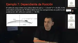 1.5.2 Movimiento General Curvilíneo x-y (Dependiente de Psición)