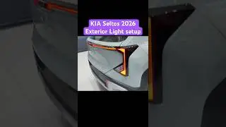 Ravishing Base KIA Seltos 2026 Exterior Headlights & Taillights