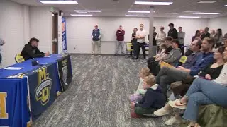 Homestead's Holden Orofino signing day interview on Marquette men's golf 11/20/2025