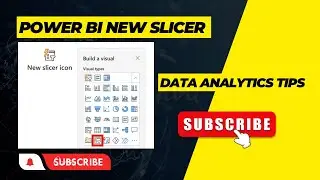 NEW SLICER IN Power BI | Power BI SLICER With Formatting Options | New Update