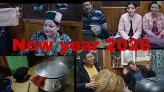 New year celebration 2026#kalpa #himachal 👍