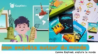 HappyKidsBox : la box voyage et enqu&ecirc;te avec Rapha&euml;l !