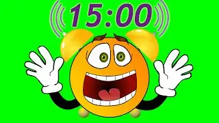 15 Minute Timer - Loud Alarm Clock Sound!