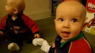 Noam in the mirror