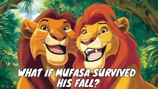 What if Mufasa SURVIVED his fall in the Lion King?