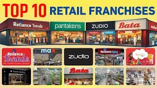 Top 10 Retail Brand Franchises in India | Profitable Business Ideas 2026 | Franchise Business Ideas