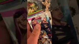 Jojo's Bizarre Adventure Wafer Pack Opening! #jojosbizzareadventure #jojo #stoneocean