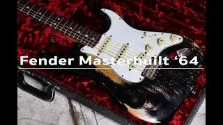 Fender Masterbuilt &lsquo;64 Greg Fessler Heavy Black Relic 2017 Wildwood ( Demo )